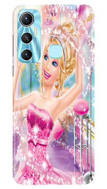 Princesses Mobile Back Case for Infinix Hot 11 (Design - 95)