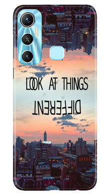 Look at things different Mobile Back Case for Infinix Hot 11 (Design - 99)