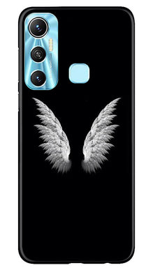 Angel Mobile Back Case for Infinix Hot 11  (Design - 142)