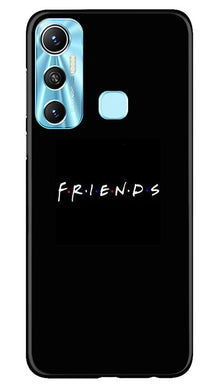 Friends Mobile Back Case for Infinix Hot 11  (Design - 143)
