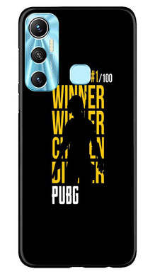 Pubg Winner Winner Mobile Back Case for Infinix Hot 11  (Design - 146)