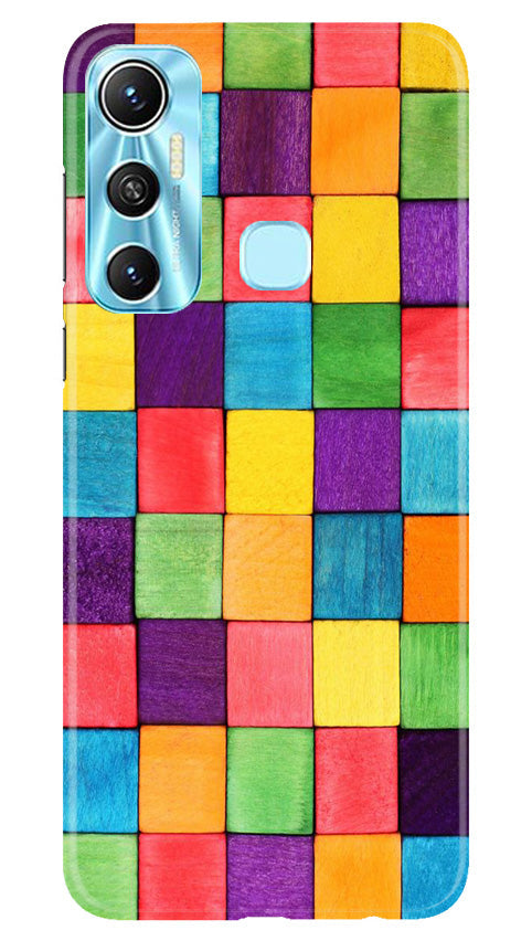 Puzzle Pattern Case for Infinix Hot 11 (Design No. 186)