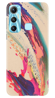 Modern Art Mobile Back Case for Infinix Hot 11 (Design - 202)