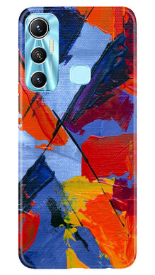 Modern Art Mobile Back Case for Infinix Hot 11 (Design - 208)