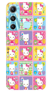 Kitty Mobile Back Case for Infinix Hot 11 (Design - 357)