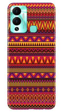 Zigzag line pattern2 Mobile Back Case for Infinix Hot 12 Play (Design - 10)