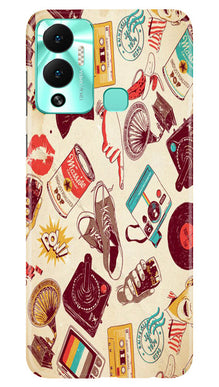 Vintage Mobile Back Case for Infinix Hot 12 Play (Design - 35)