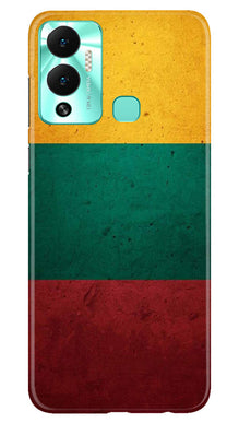 Color Pattern Mobile Back Case for Infinix Hot 12 Play (Design - 333)