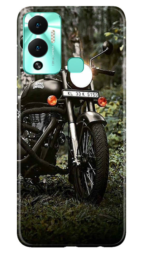 Royal Enfield Mobile Back Case for Infinix Hot 12 Play (Design - 343)