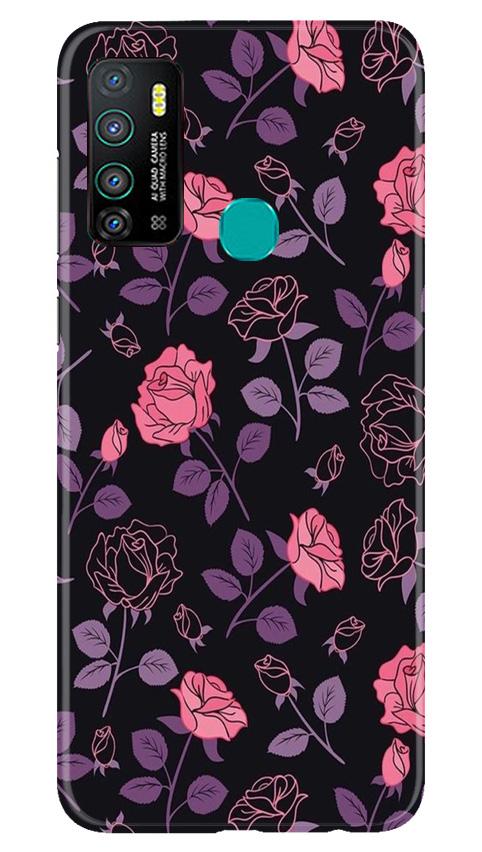 Rose Pattern Case for Infinix Hot 9