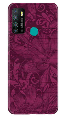 Purple Backround Mobile Back Case for Infinix Hot 9 (Design - 22)