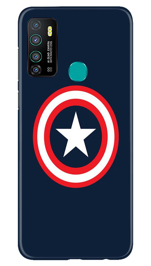 Captain America Case for Infinix Hot 9