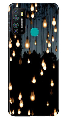 Party Bulb Mobile Back Case for Infinix Hot 9 (Design - 72)