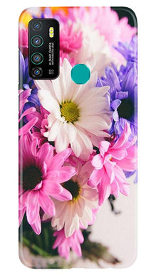 Coloful Daisy Mobile Back Case for Infinix Hot 9 (Design - 73)