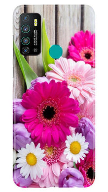 Coloful Daisy2 Mobile Back Case for Infinix Hot 9 (Design - 76)