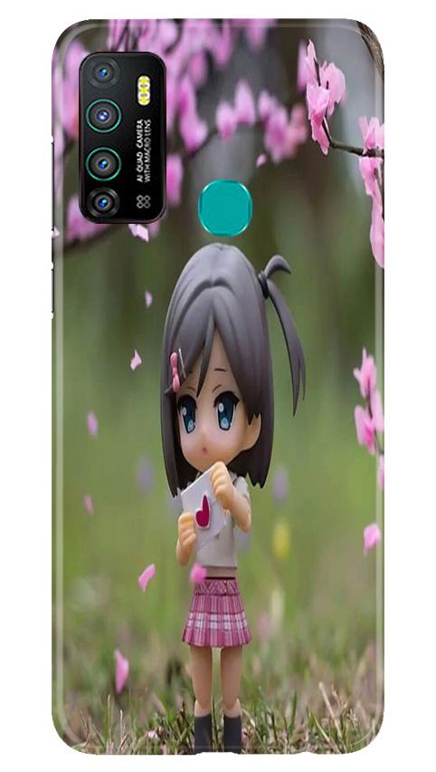 Cute Girl Case for Infinix Hot 9