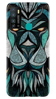 Lion Mobile Back Case for Infinix Hot 9 (Design - 97)