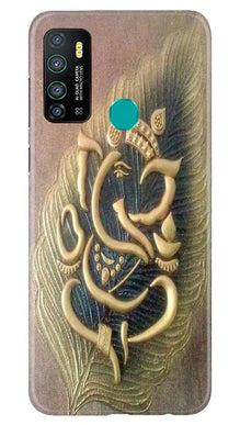 Lord Ganesha Mobile Back Case for Infinix Hot 9 (Design - 100)