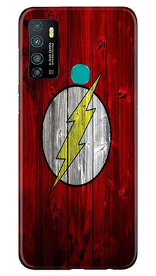 Flash Superhero Mobile Back Case for Infinix Hot 9  (Design - 116)