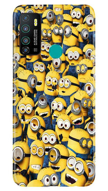 Minions Mobile Back Case for Infinix Hot 9  (Design - 126)