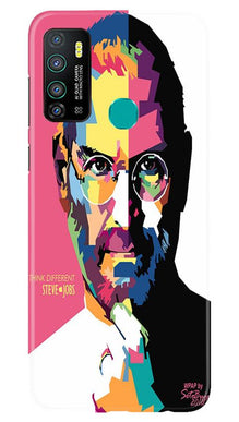 Steve Jobs Mobile Back Case for Infinix Hot 9  (Design - 132)