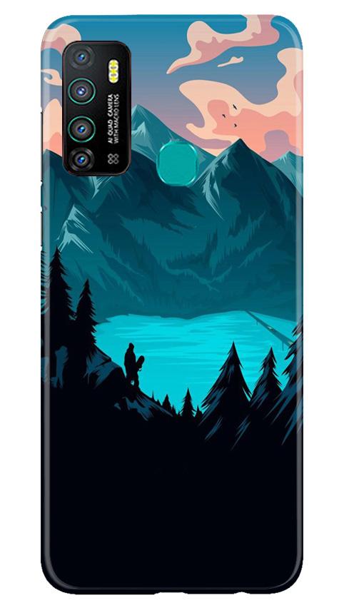 Mountains Case for Infinix Hot 9 (Design - 186)