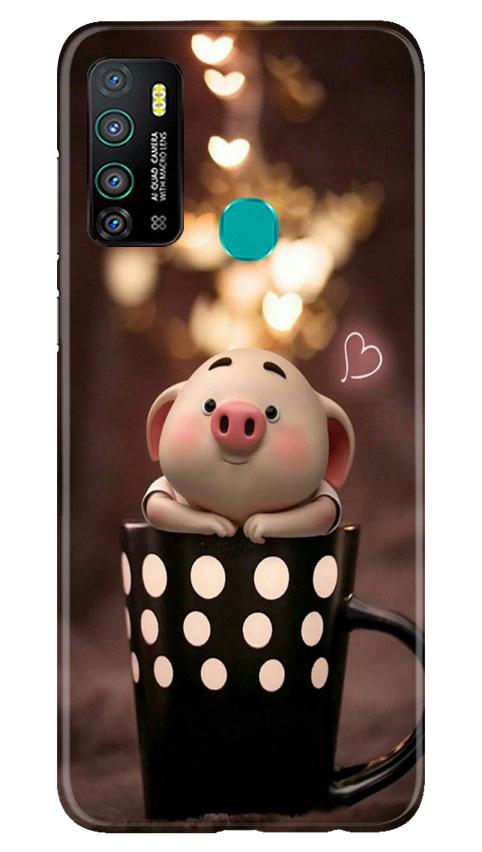 Cute Bunny Case for Infinix Hot 9 (Design No. 213)