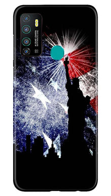 Statue of Unity Mobile Back Case for Infinix Hot 9 (Design - 294)