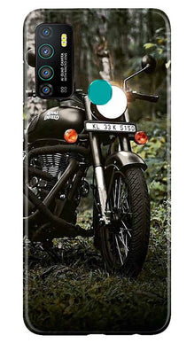 Royal Enfield Mobile Back Case for Infinix Hot 9 (Design - 384)