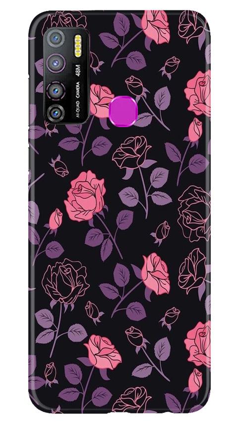 Rose Pattern Case for Infinix Hot 9 Pro