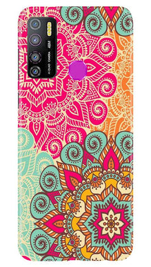 Rangoli art Mobile Back Case for Infinix Hot 9 Pro (Design - 6)