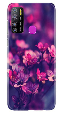 flowers Mobile Back Case for Infinix Hot 9 Pro (Design - 25)