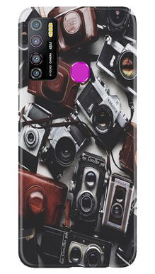 Cameras Mobile Back Case for Infinix Hot 9 Pro (Design - 57)