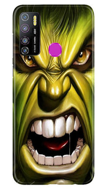 Hulk Superhero Mobile Back Case for Infinix Hot 9 Pro  (Design - 121)