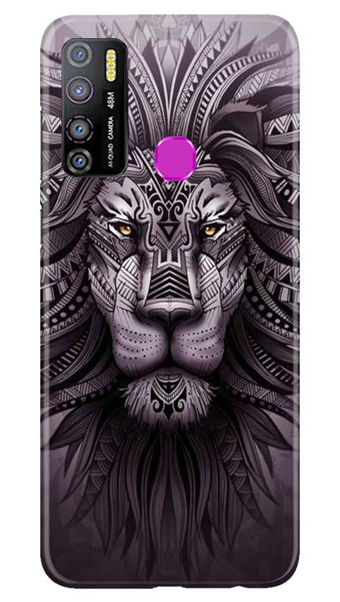 Lion Mobile Back Case for Infinix Hot 9 Pro (Design - 315)