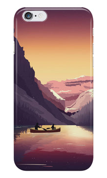 Mountains Boat Case for iPhone 6/ 6s (Design - 181)