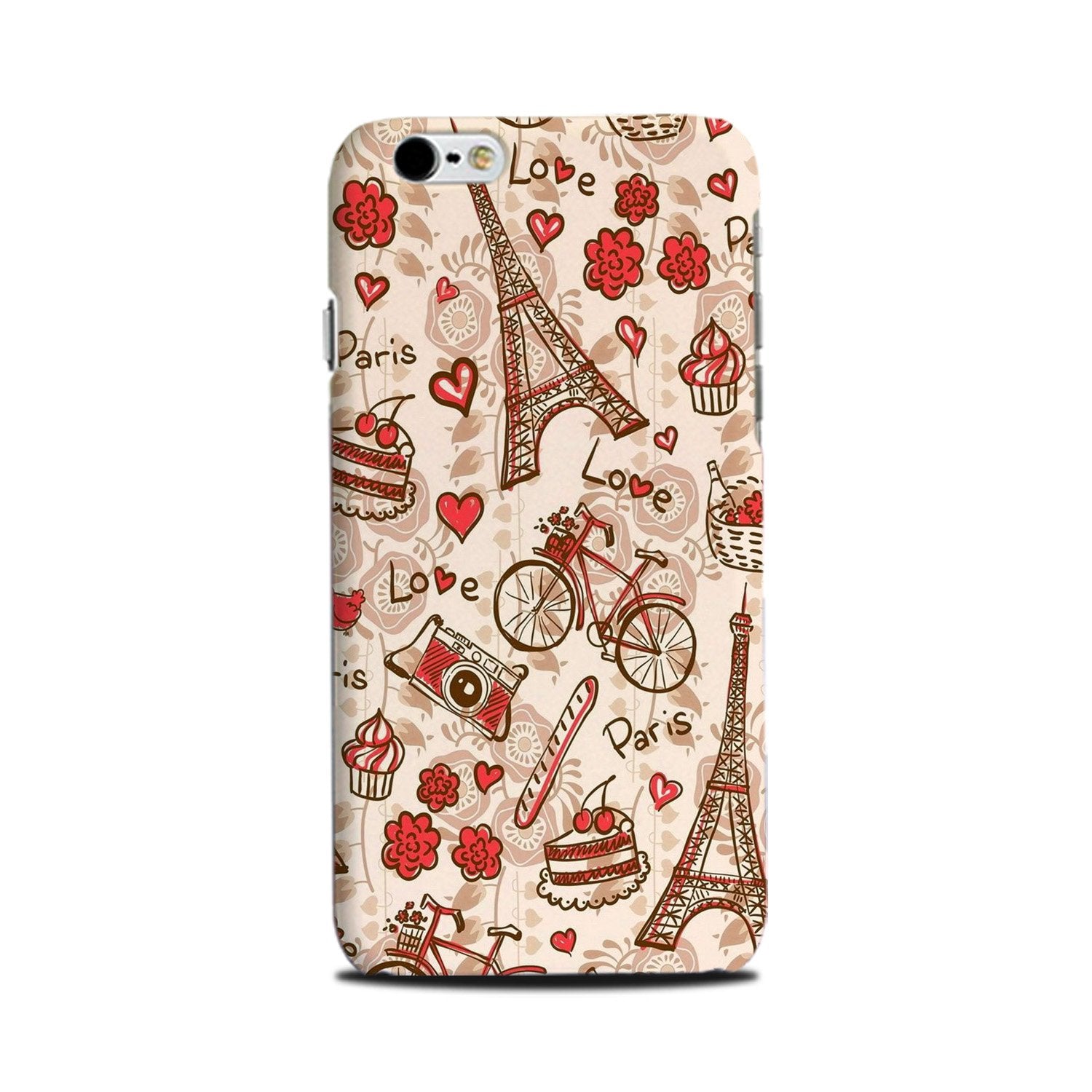 Love Paris Case for iPhone 6Plus/ 6sPlus  (Design - 103)