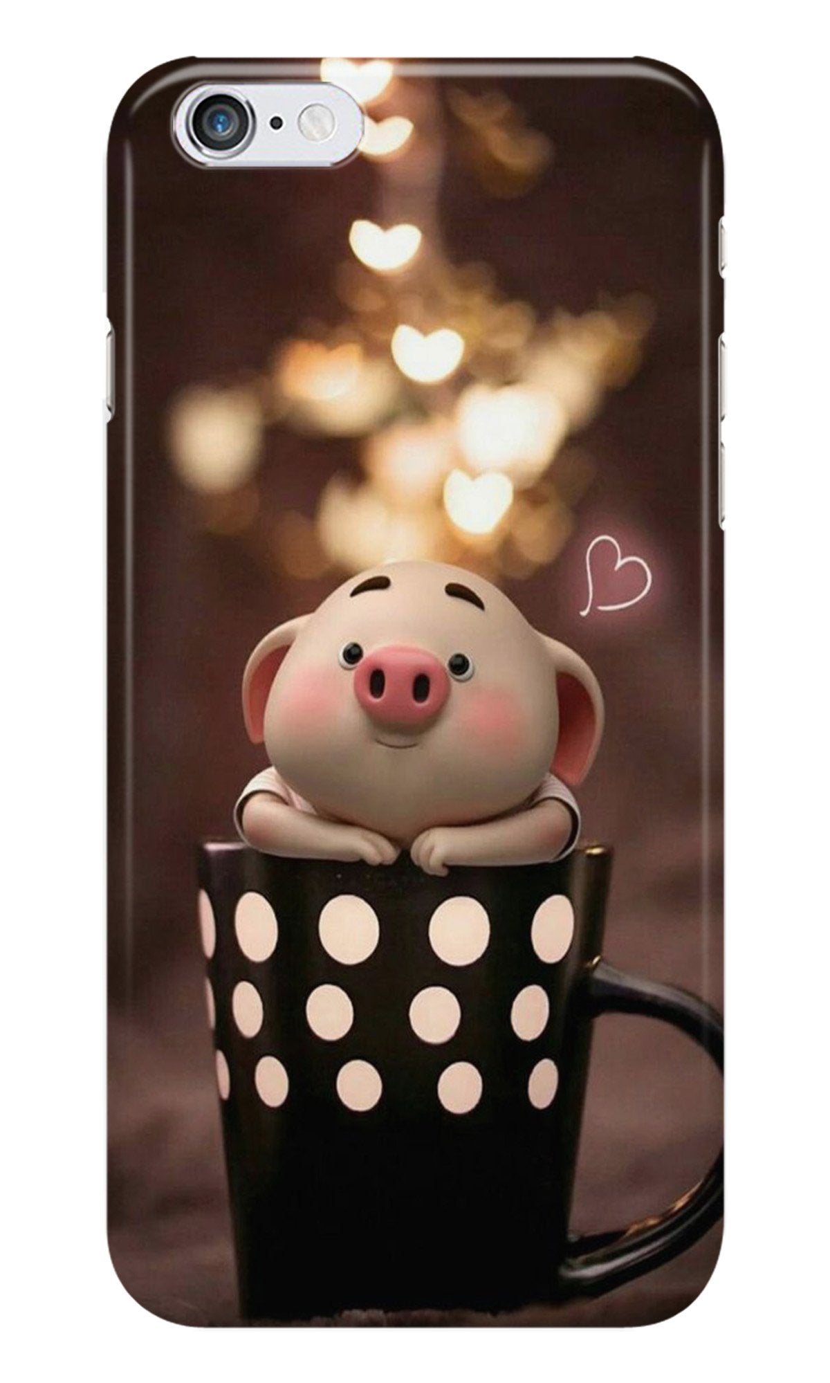 Cute Bunny Case for Iphone 6 Plus/6S Plus (Design No. 213)