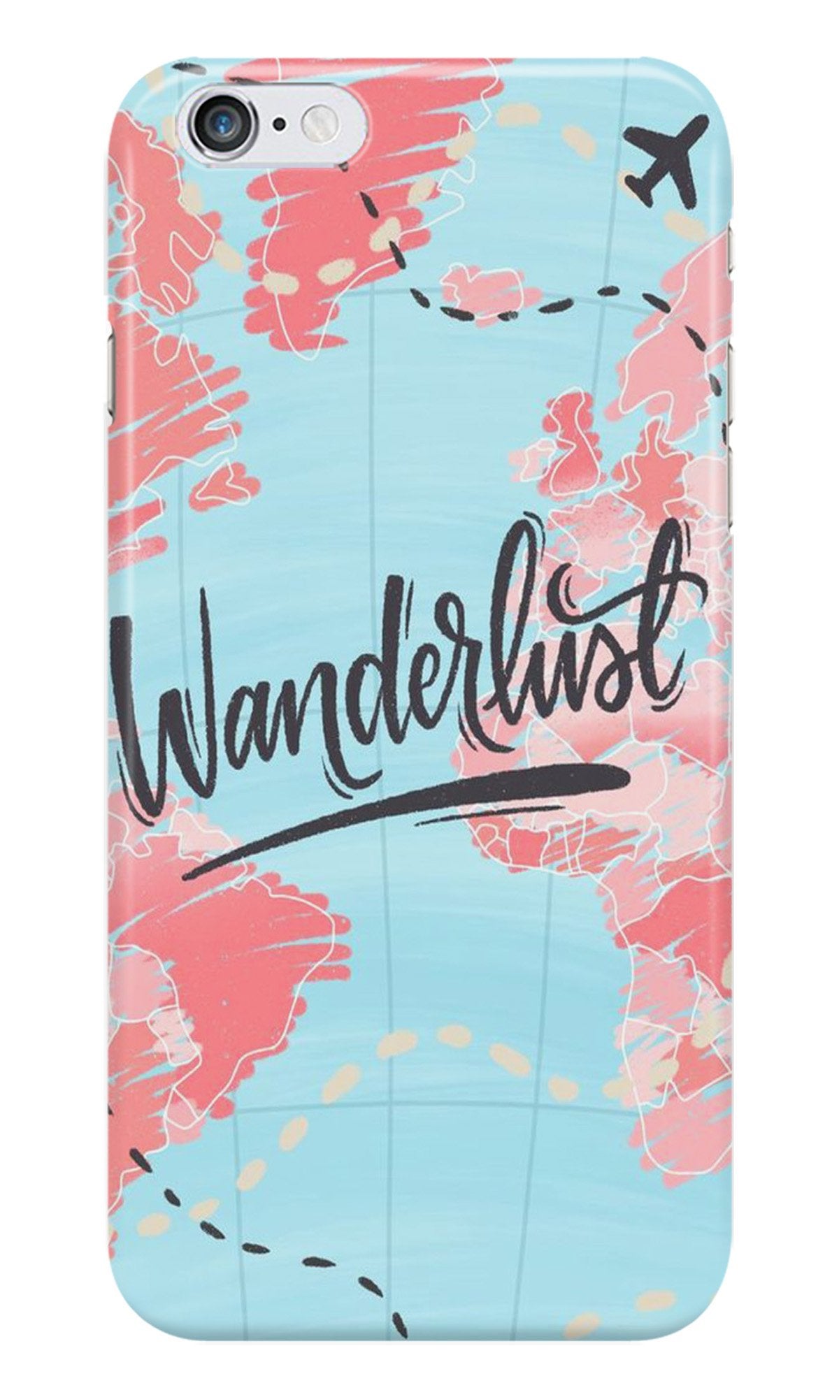 Wonderlust Travel Case for Iphone 6 Plus/6S Plus (Design No. 223)