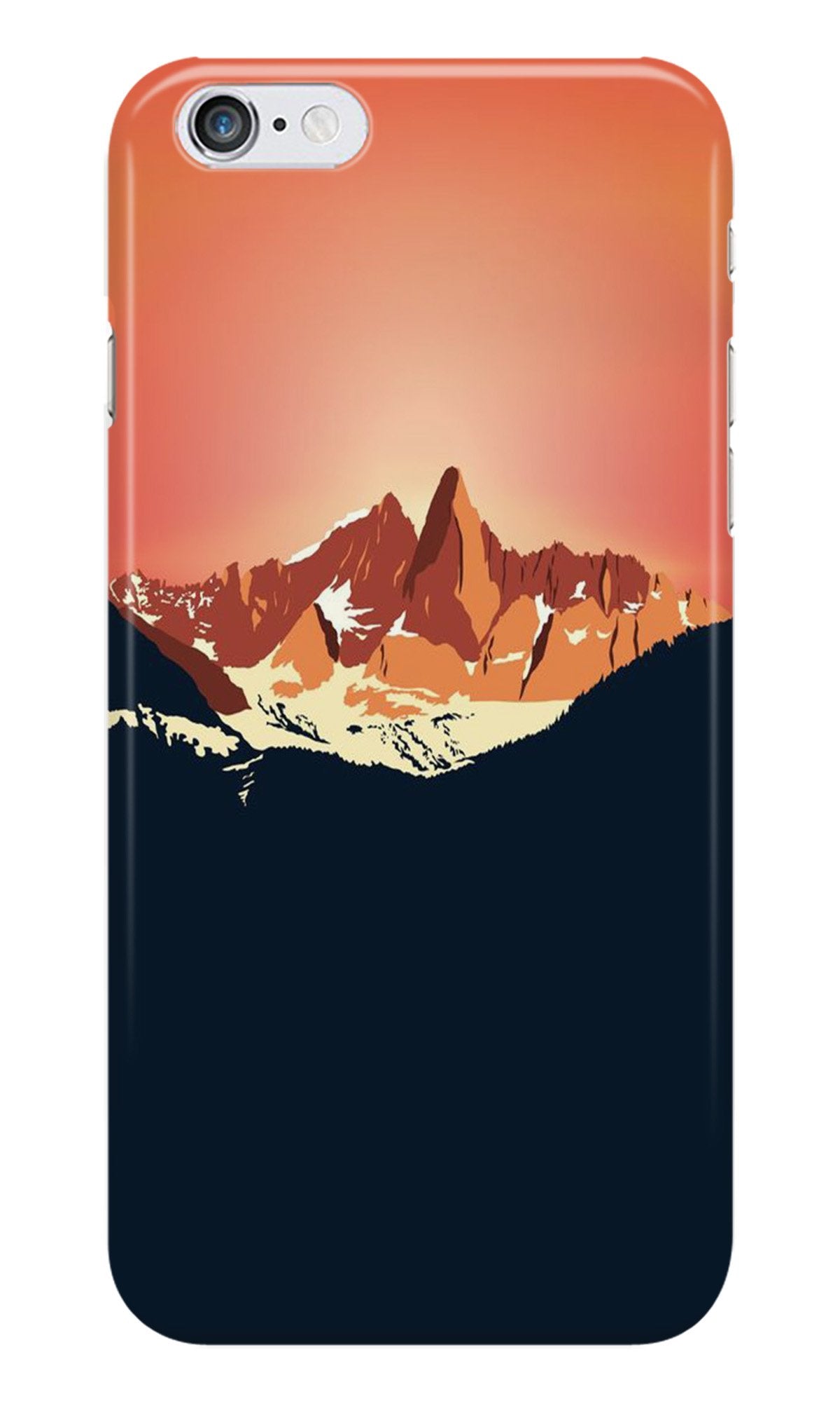 Mountains Case for Iphone 6 Plus/6S Plus (Design No. 227)