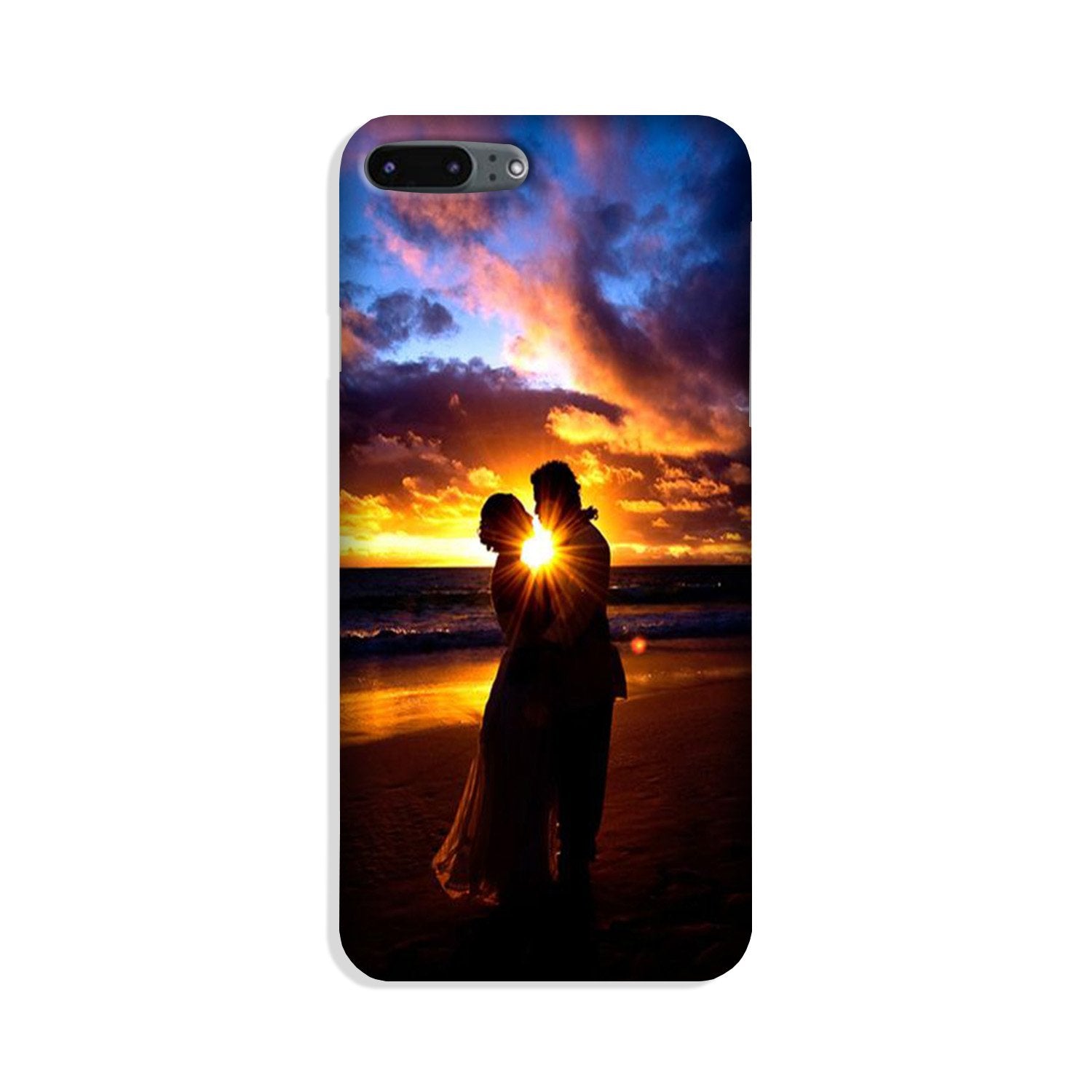 Couple Sea shore Case for iPhone 8 Plus