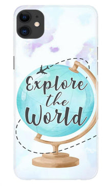 Explore the World Mobile Back Case for iPhone 11 Pro Max logo cut (Design - 207)