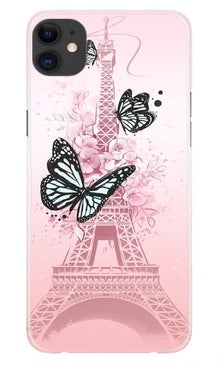 Eiffel Tower Mobile Back Case for iPhone 11 Pro Max logo cut (Design - 211)