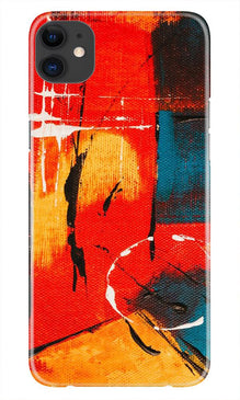 Modern Art Mobile Back Case for iPhone 11 Pro Max logo cut (Design - 239)