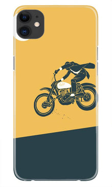 Bike Lovers Mobile Back Case for iPhone 11 Pro Max logo cut (Design - 256)