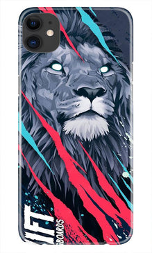 Lion Mobile Back Case for iPhone 11 Pro Max logo cut (Design - 278)