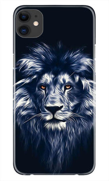 Lion Mobile Back Case for iPhone 11 Pro Max logo cut (Design - 281)