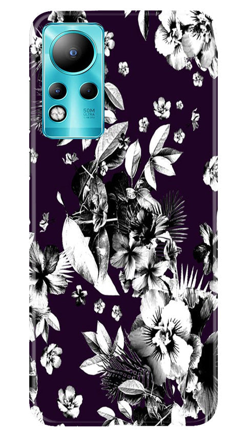 white flowers Case for Infinix Note 11