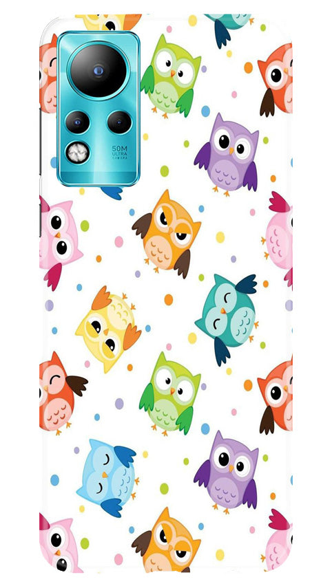 Owl Baground Pattern shore Case for Infinix Note 11