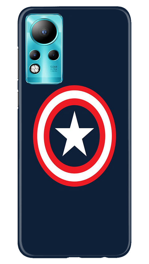 Captain America Case for Infinix Note 11